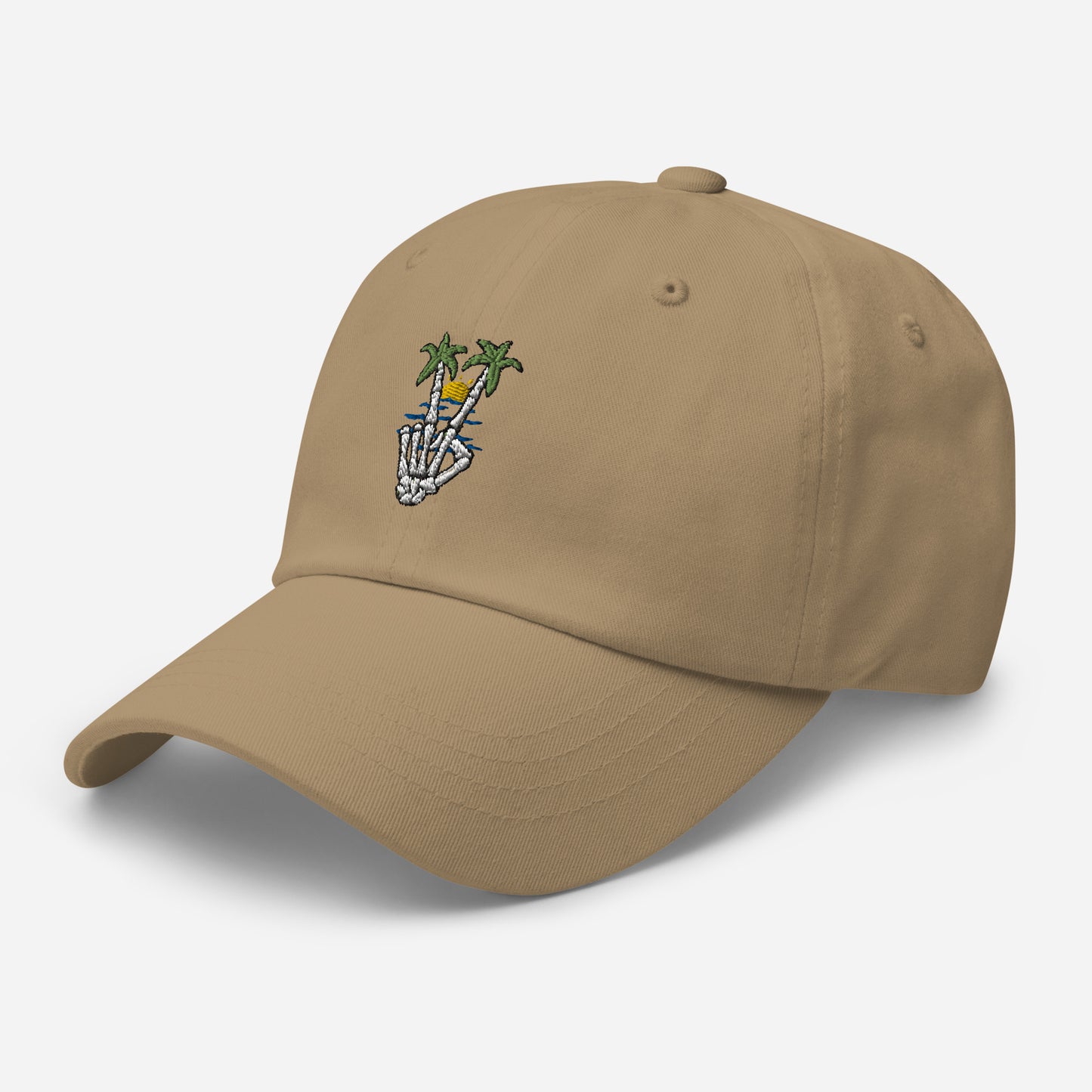 Skeleton Beach Vibes Dad Hat