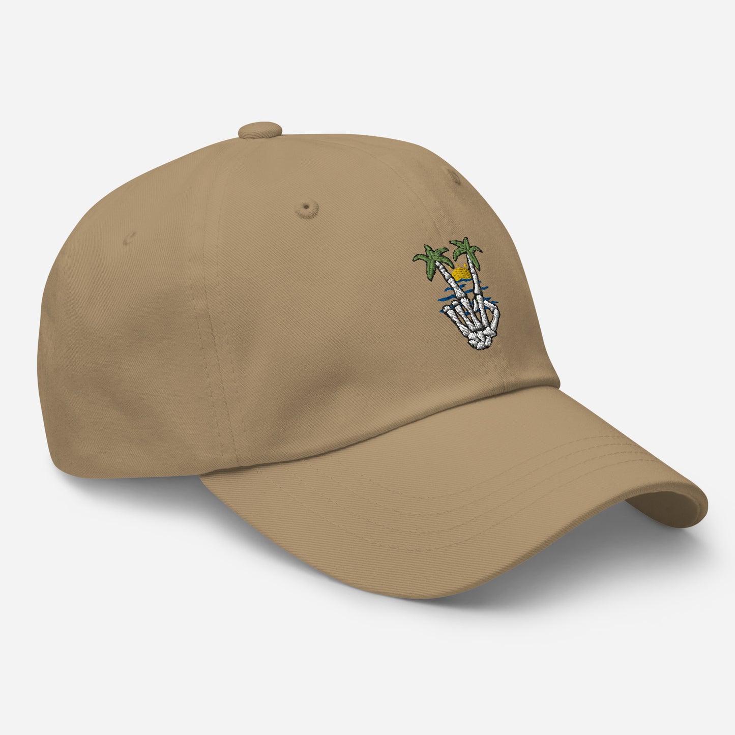 Skeleton Beach Vibes Dad Hat