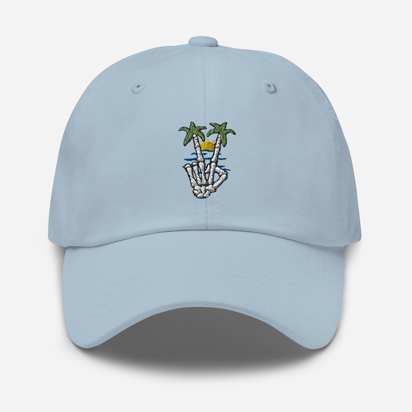 Skeleton Beach Vibes Dad Hat