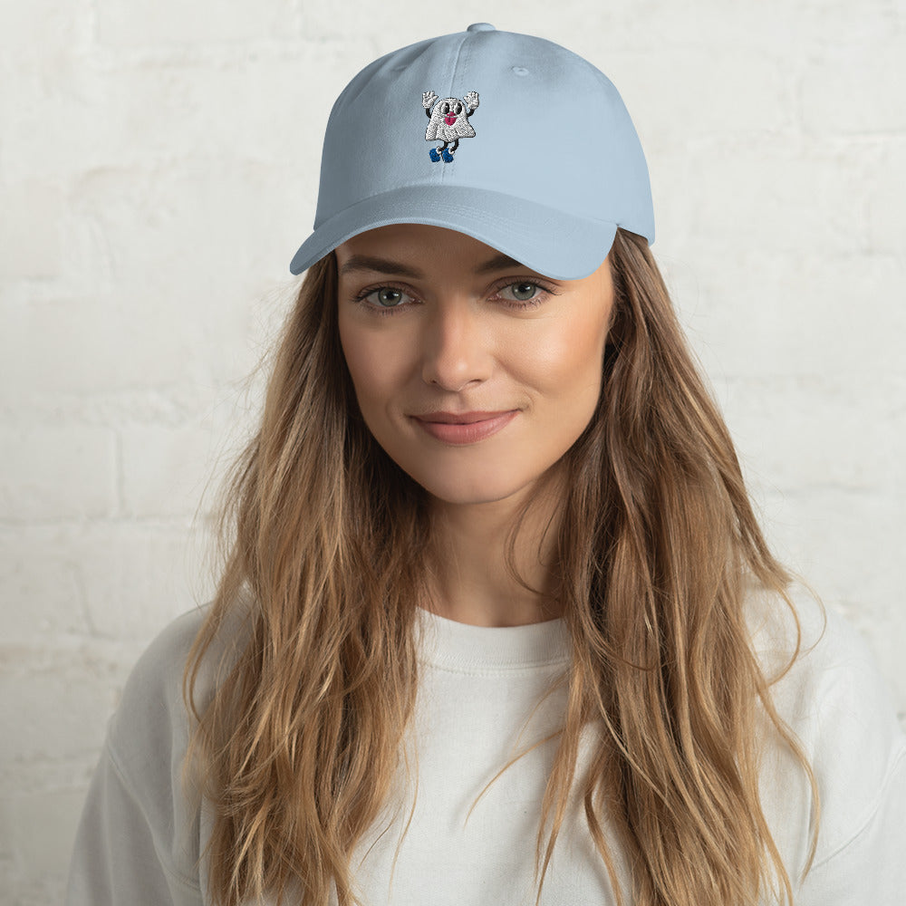 Boo! Ghost Dad Hat