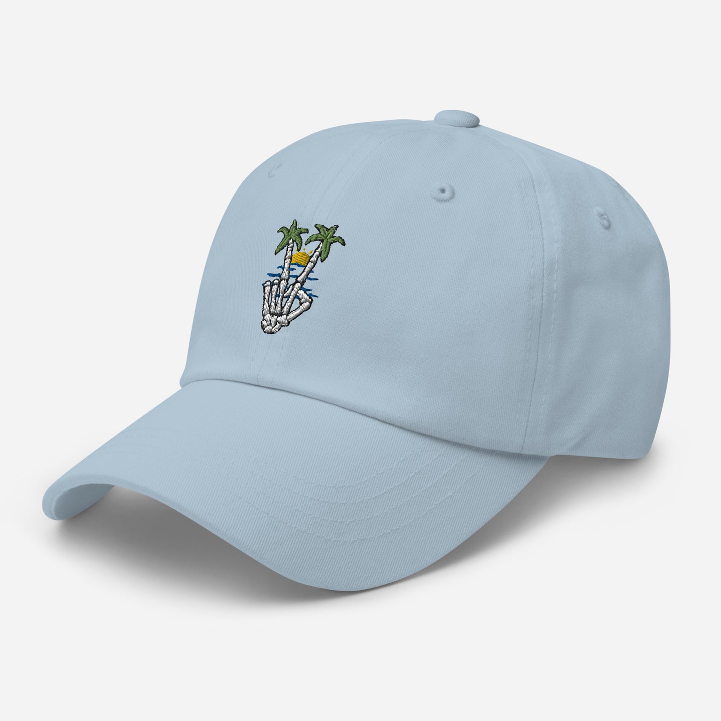 Skeleton Beach Vibes Dad Hat