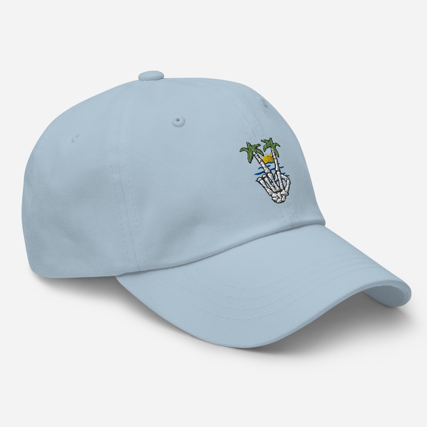 Skeleton Beach Vibes Dad Hat