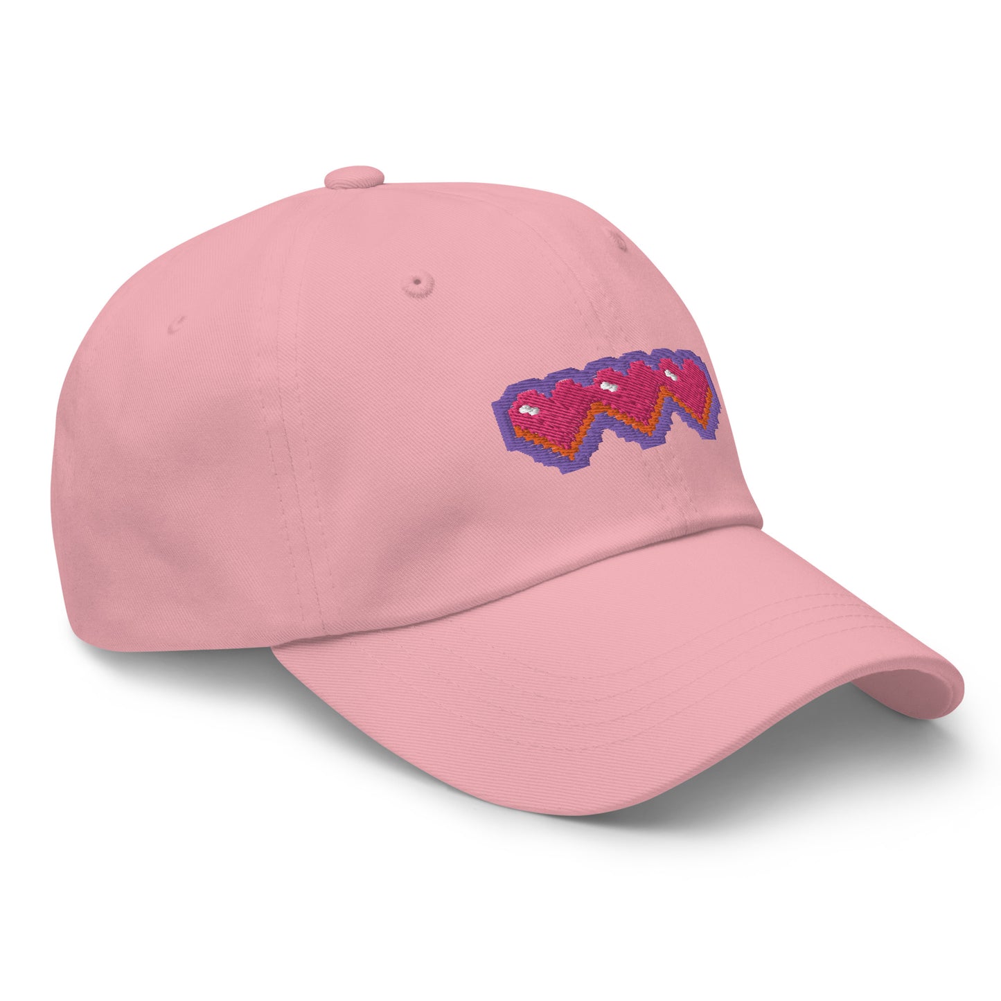 Pixel Hearts Dad Hat