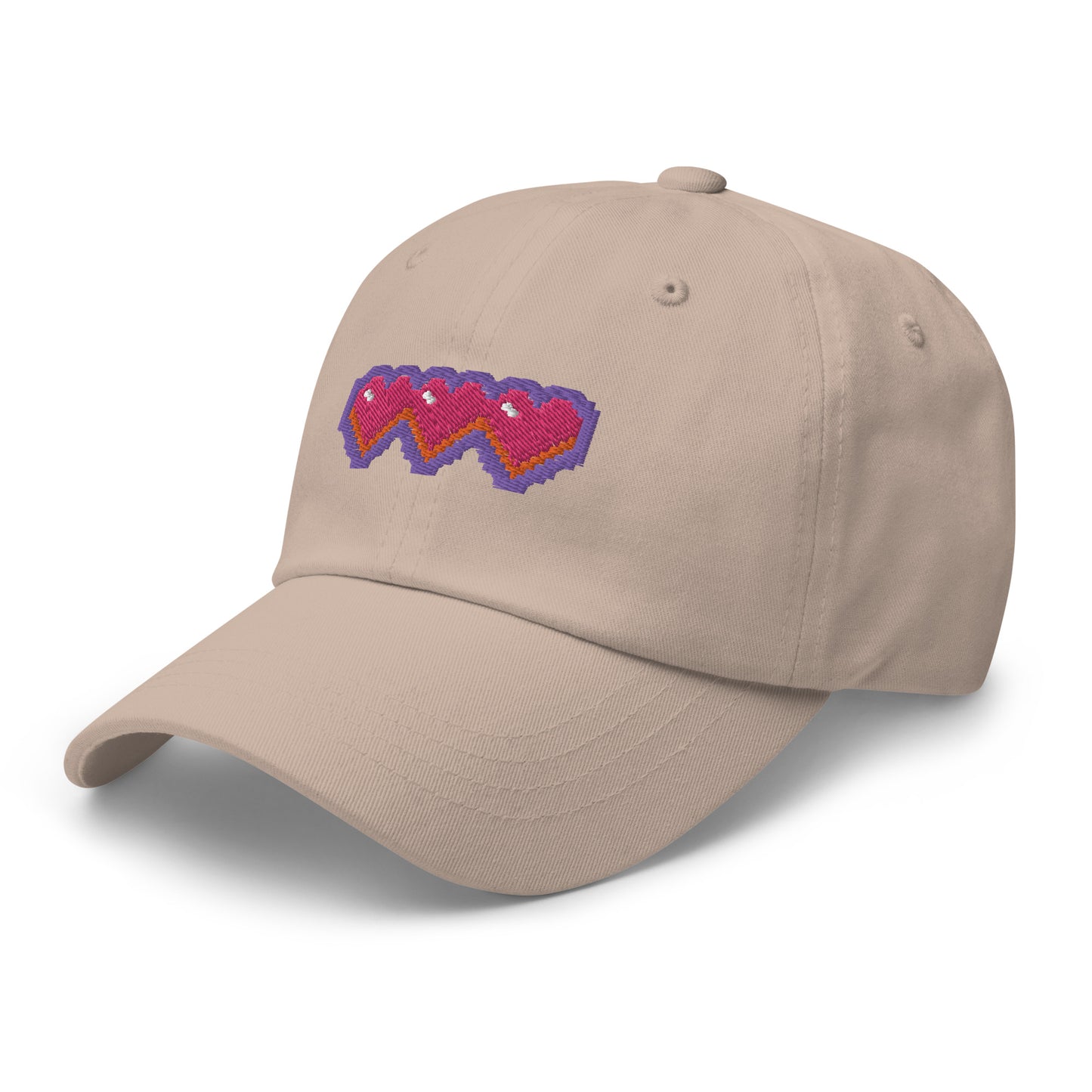 Pixel Hearts Dad Hat