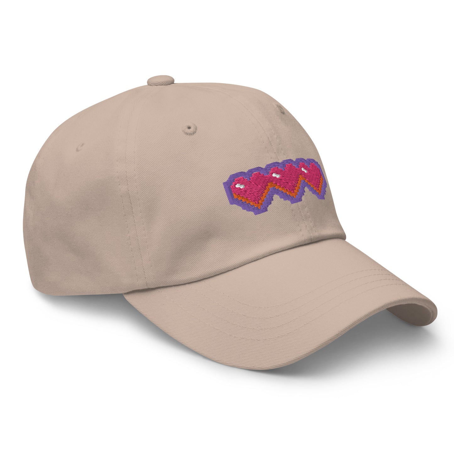 Pixel Hearts Dad Hat