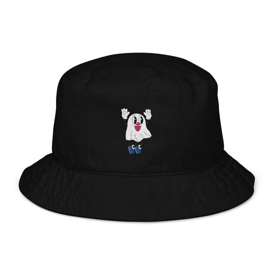 Boo! Ghost Organic Bucket Hat