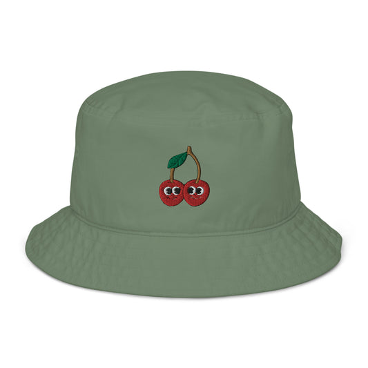 Wild Cherries Organic Bucket Hat