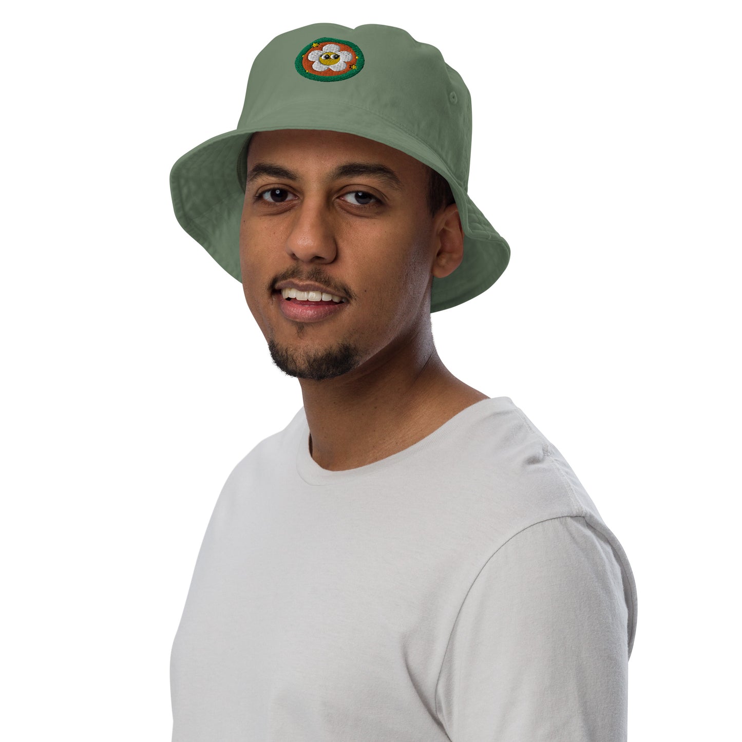 Flower Power Organic Bucket Hat