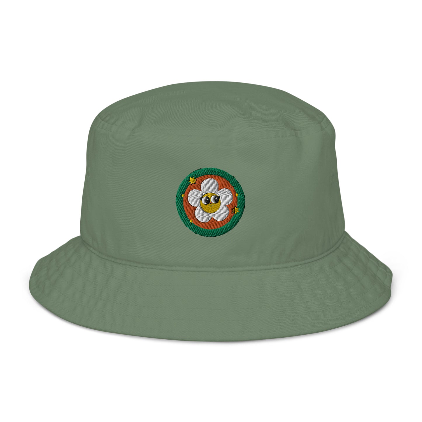 Flower Power Organic Bucket Hat