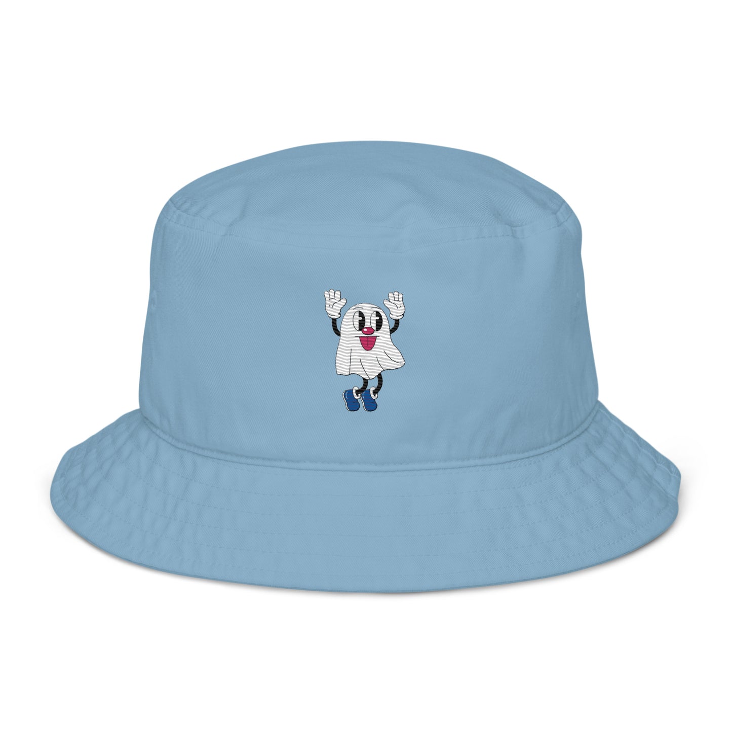 Boo! Ghost Organic Bucket Hat