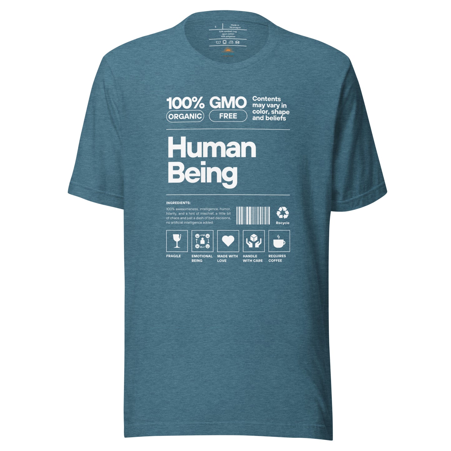 100% Human Being Unisex T-Shirt