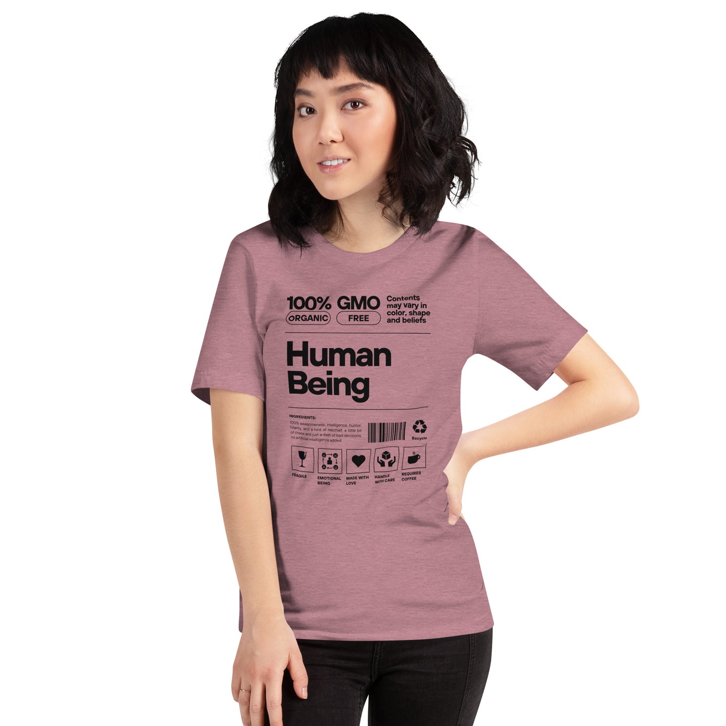 100% Human Being Unisex T-Shirt