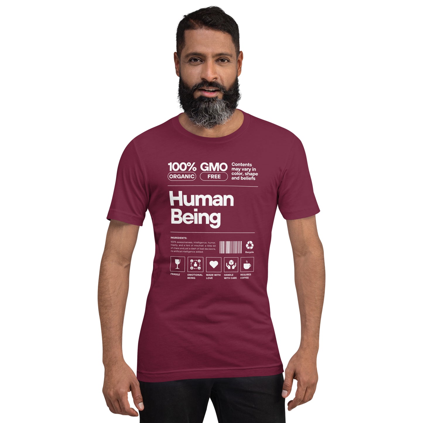 100% Human Being Unisex T-Shirt