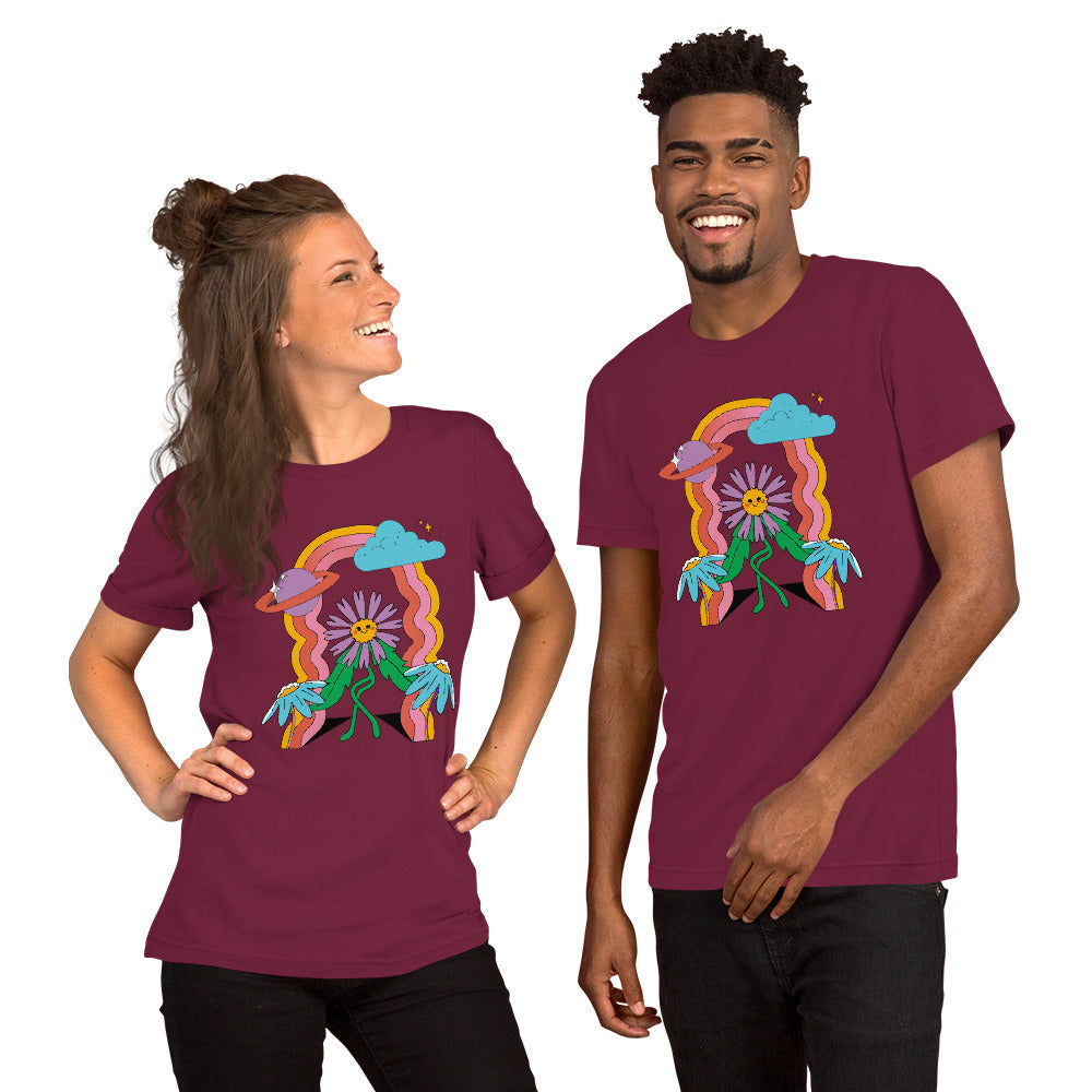 Happy Flower Unisex T-Shirt