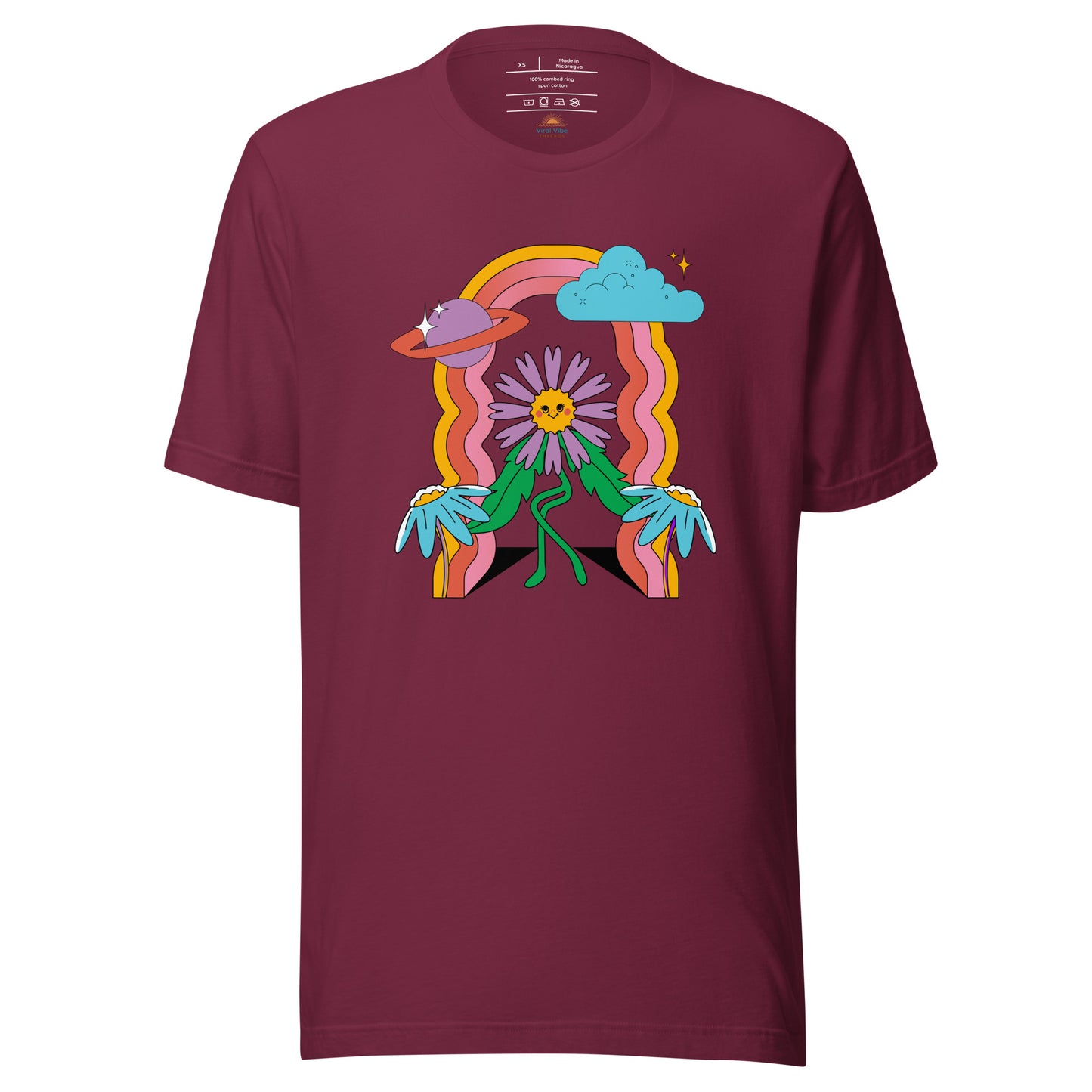 Happy Flower Unisex T-Shirt