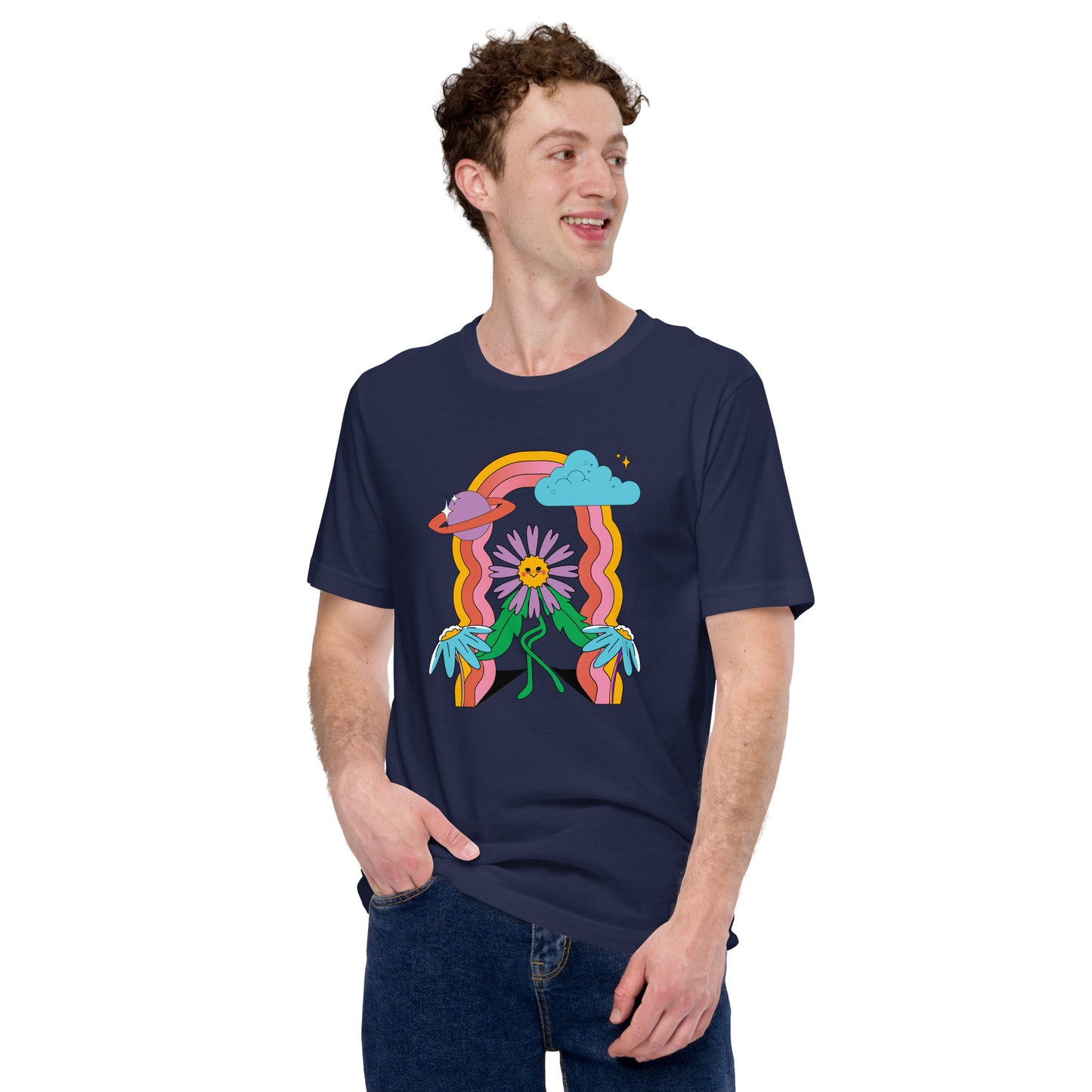 Happy Flower Unisex T-Shirt