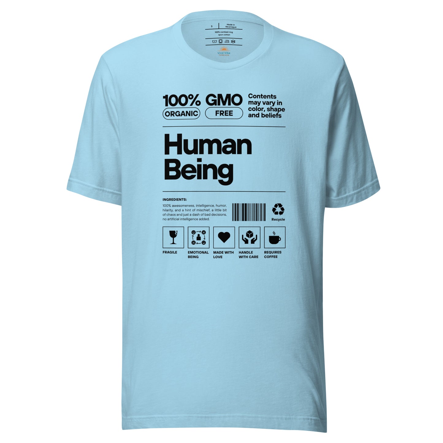 100% Human Being Unisex T-Shirt