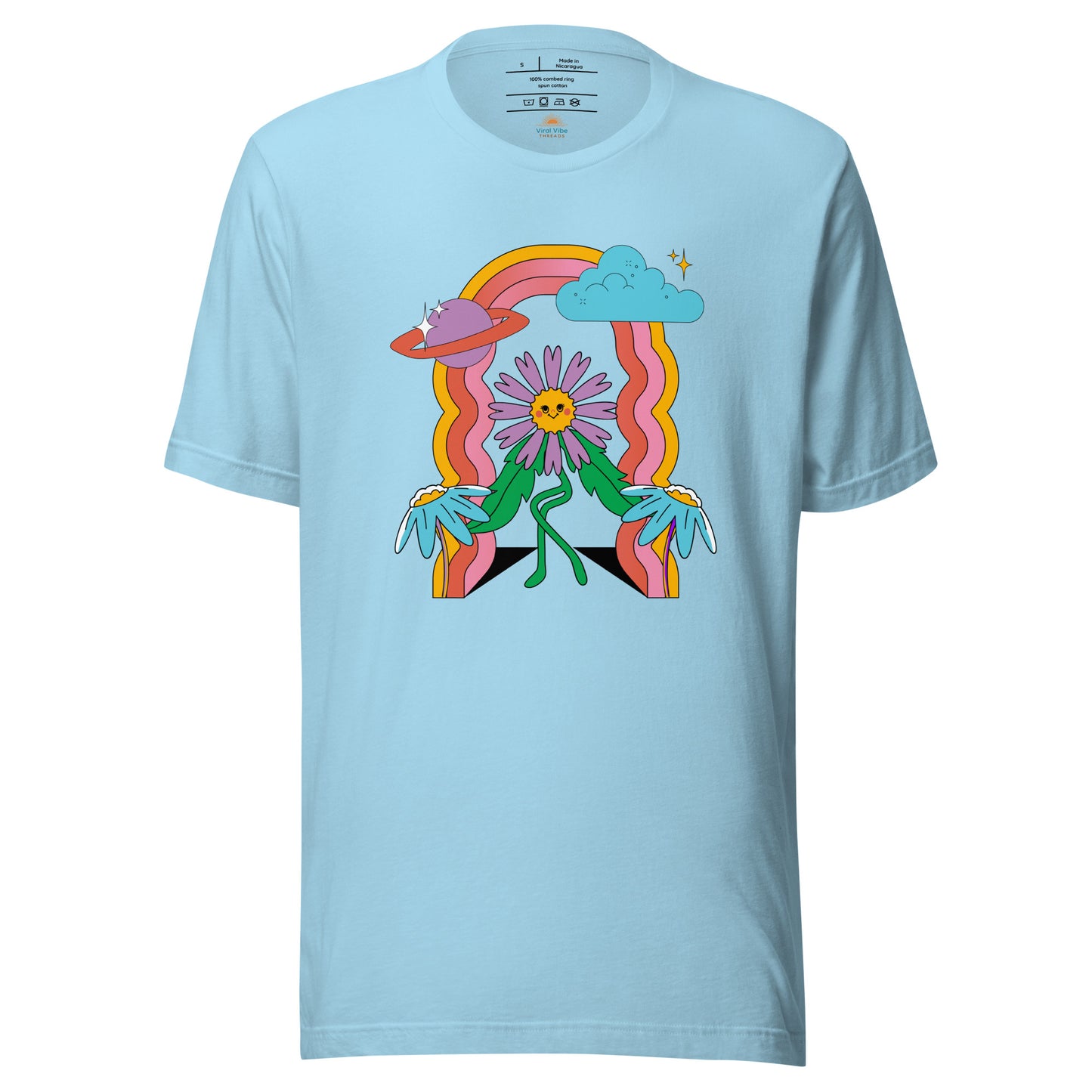 Happy Flower Unisex T-Shirt