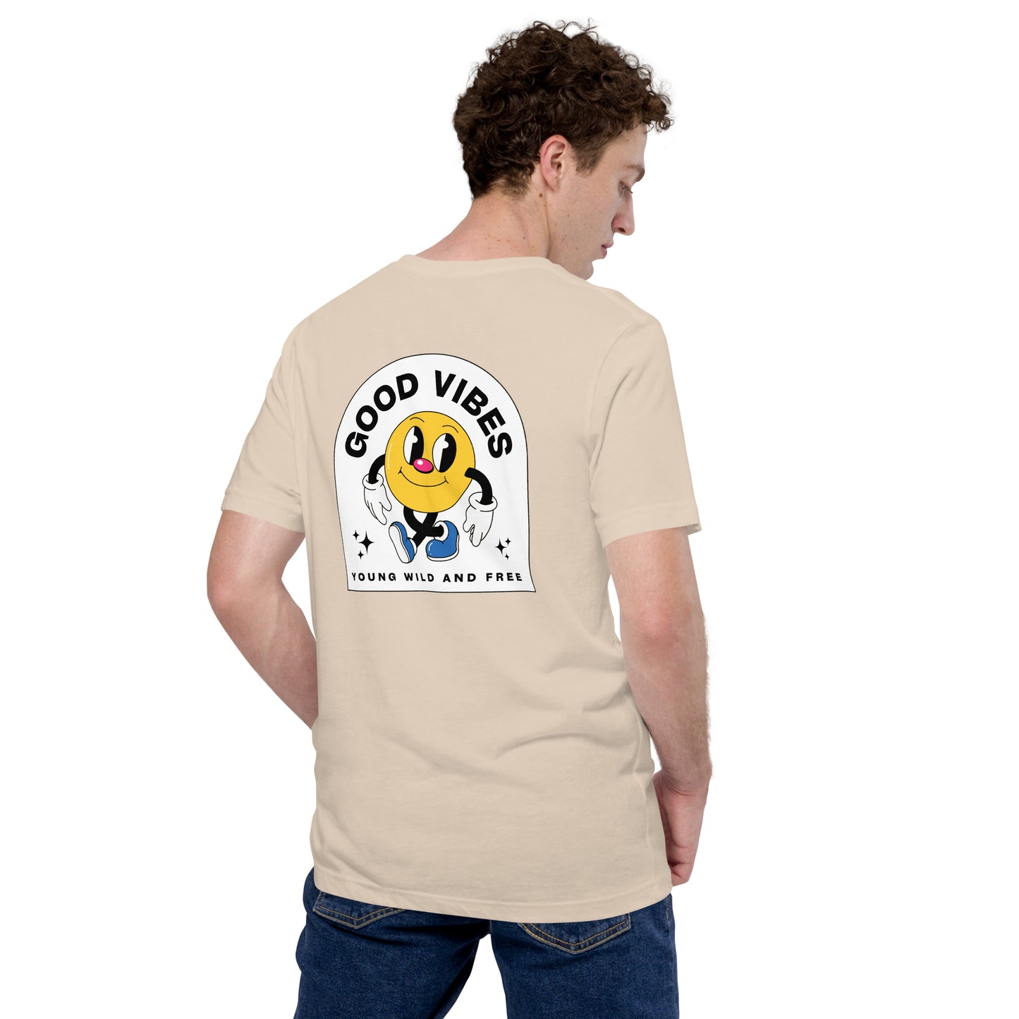 Good Vibes Young Wild & Free Unisex T-Shirt