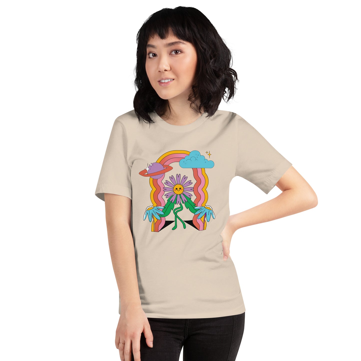 Happy Flower Unisex T-Shirt