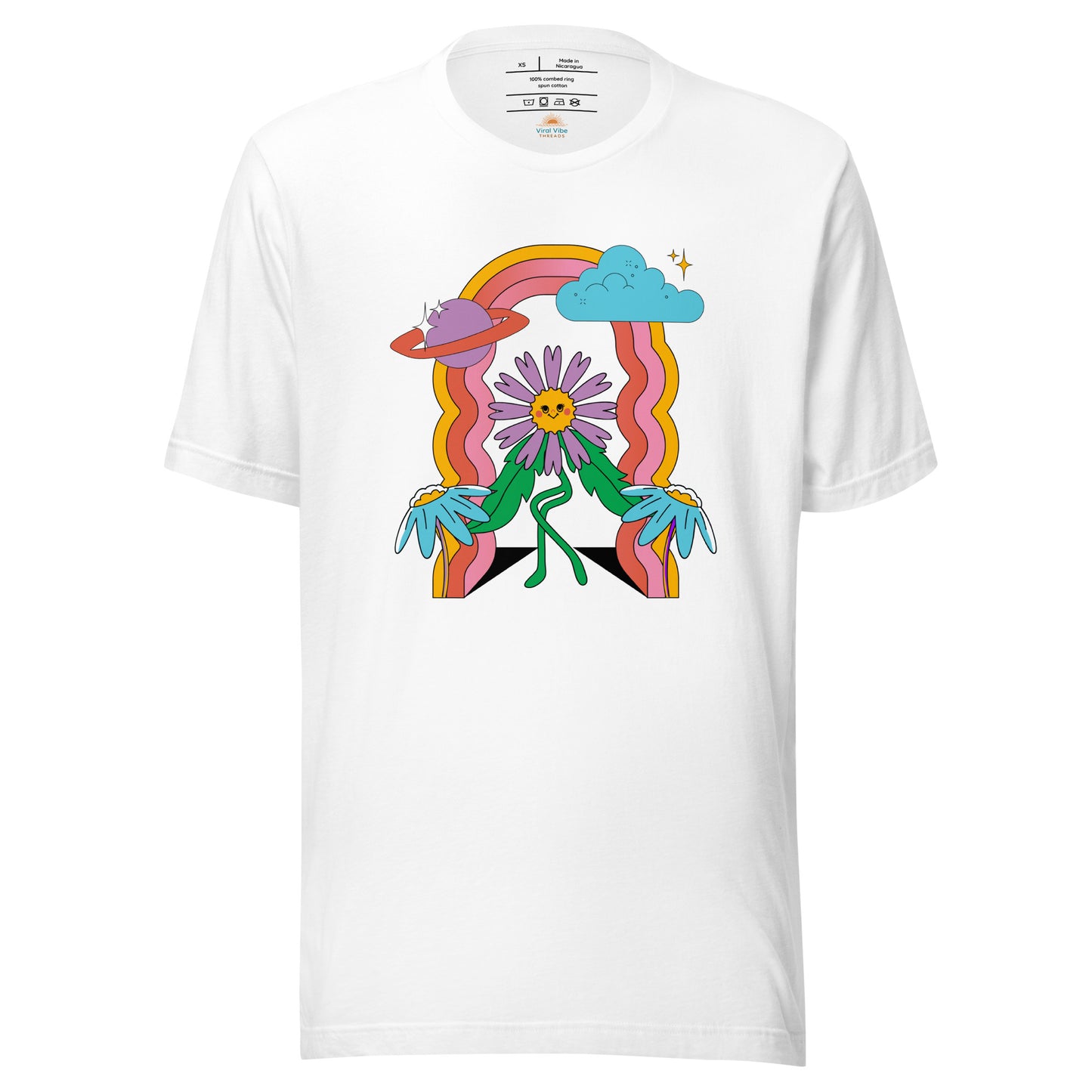 Happy Flower Unisex T-Shirt